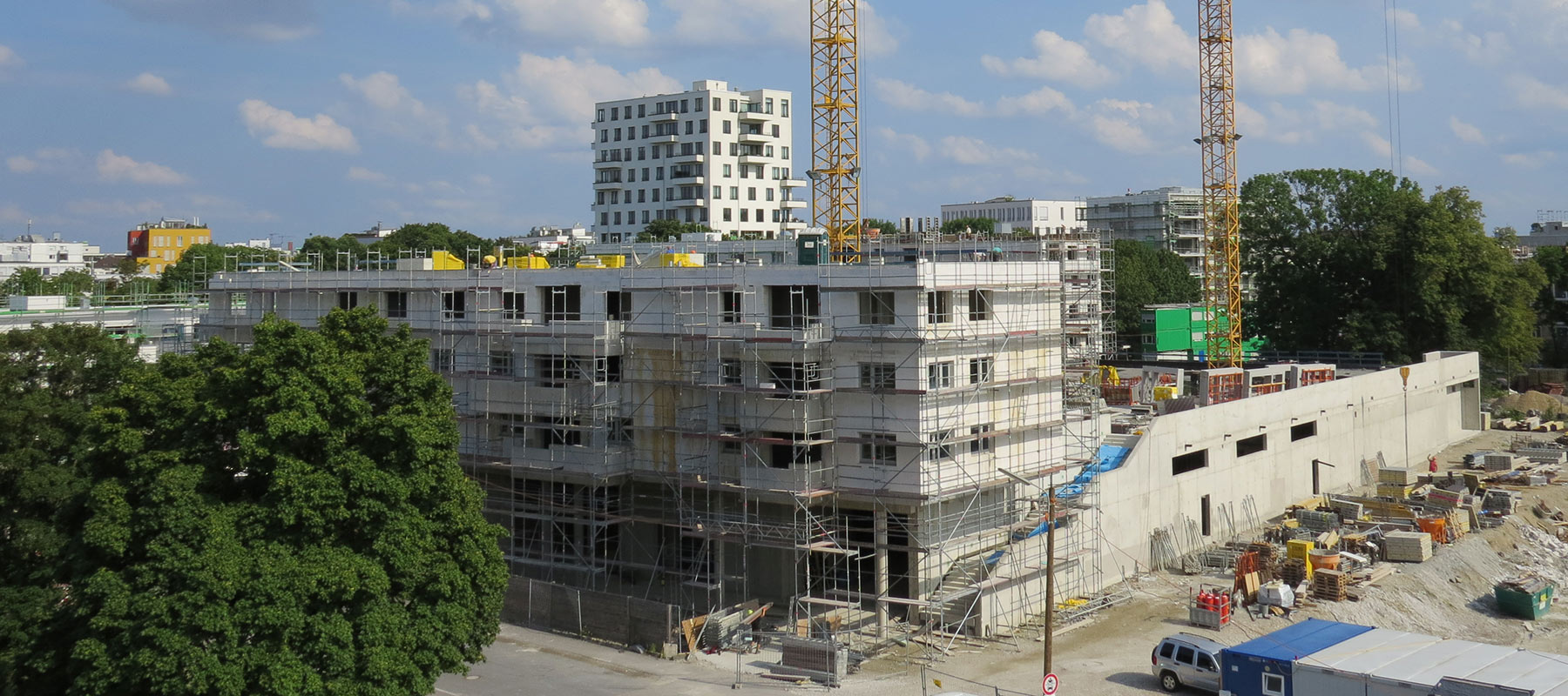 Neubau Wohnanlage Ackermannbogen München